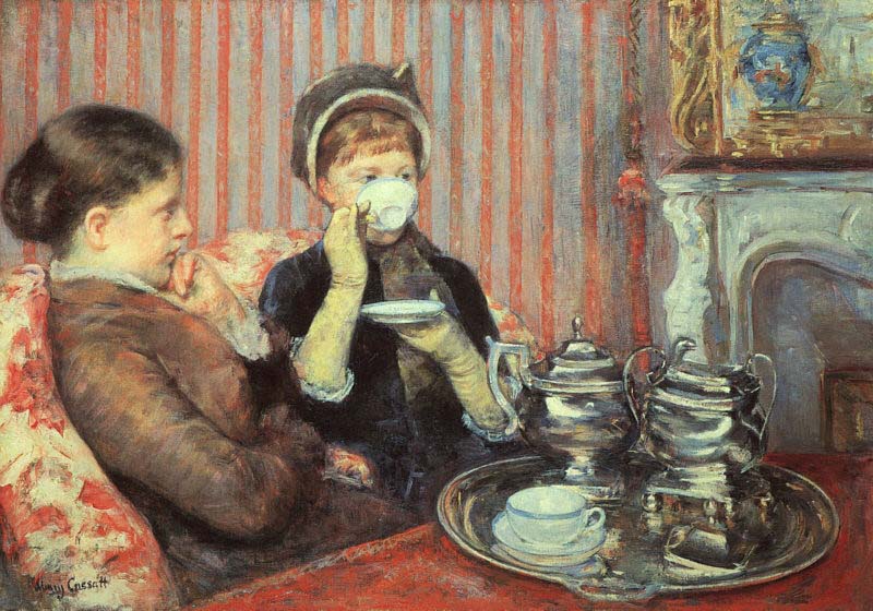 Tea by Mary Cassatt